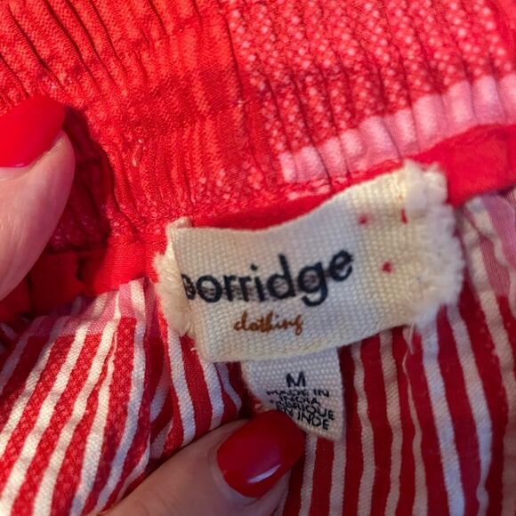 NWT Anthropologie Poridge  Preppy Plaid pants size M - Picture 12 of 12